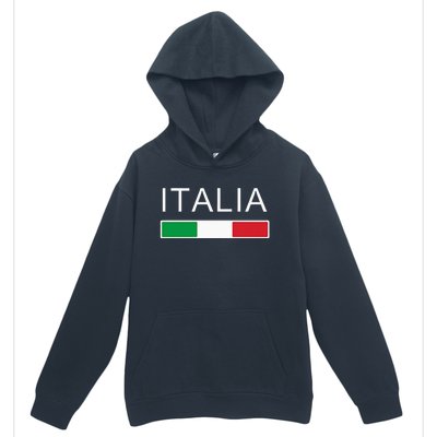 Italia Flag Italian Italy Italiano Family Heritage Urban Pullover Hoodie