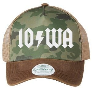 Iowa Funny Iowa Legacy Tie Dye Trucker Hat