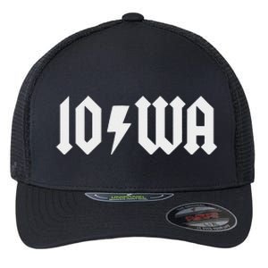 Iowa Funny Iowa Flexfit Unipanel Trucker Cap