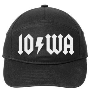 Iowa Funny Iowa 7-Panel Snapback Hat