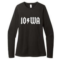 Iowa Funny Iowa Womens CVC Long Sleeve Shirt