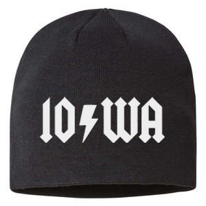 Iowa Funny Iowa Sustainable Beanie