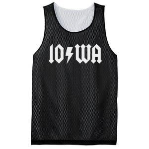 Iowa Funny Iowa Mesh Reversible Basketball Jersey Tank