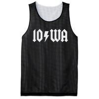 Iowa Funny Iowa Mesh Reversible Basketball Jersey Tank