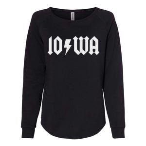 Iowa Funny Iowa Womens California Wash Sweatshirt