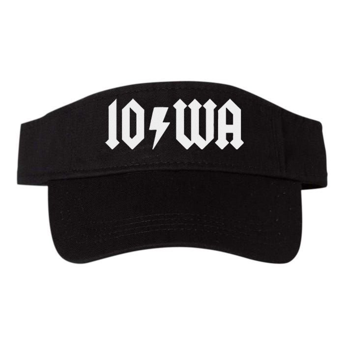 Iowa Funny Iowa Valucap Bio-Washed Visor