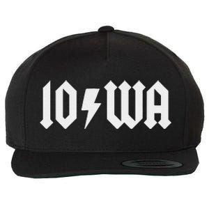 Iowa Funny Iowa Wool Snapback Cap