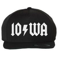 Iowa Funny Iowa Wool Snapback Cap