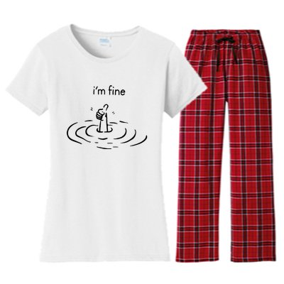 IM Fine Women's Flannel Pajama Set