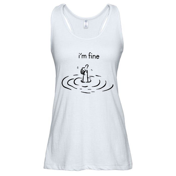 IM Fine Ladies Essential Flowy Tank