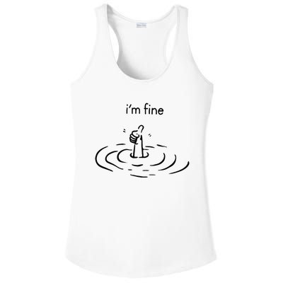 IM Fine Ladies PosiCharge Competitor Racerback Tank