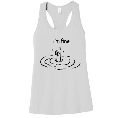 IM Fine Women's Racerback Tank