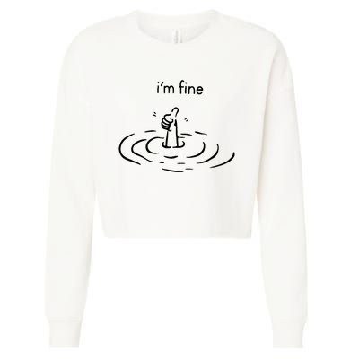 IM Fine Cropped Pullover Crew