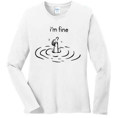 IM Fine Ladies Long Sleeve Shirt