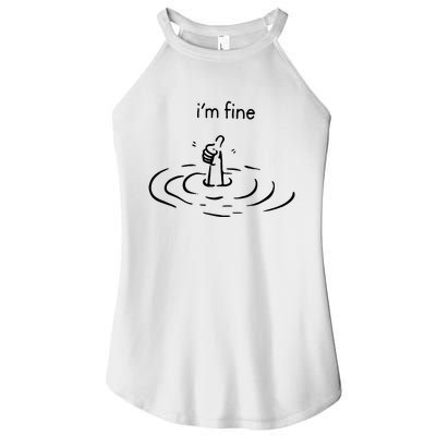 IM Fine Women’s Perfect Tri Rocker Tank