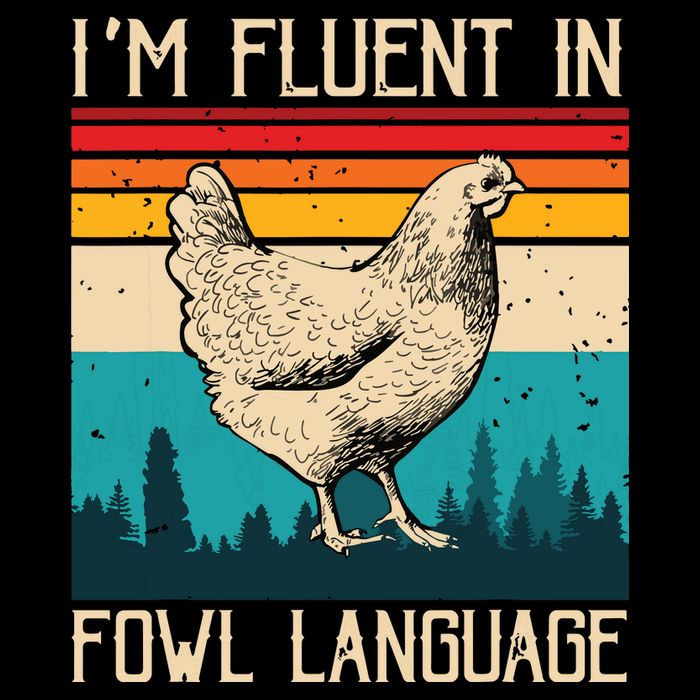 Im Fluent In Fowl Language Chicken Funny Impact Tech Backpack