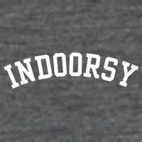 Indoorsy Funny Button