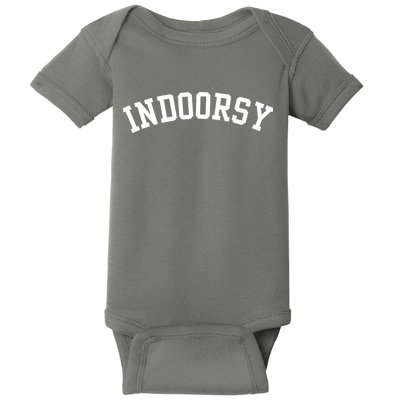 Indoorsy Funny Baby Bodysuit
