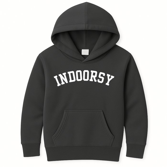 Indoorsy Funny Kids Hoodie