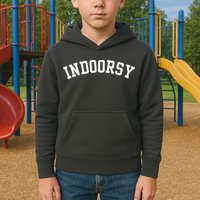 Indoorsy Funny Kids Hoodie