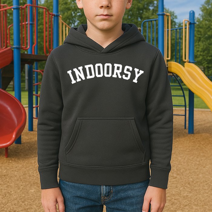 Indoorsy Funny Kids Hoodie