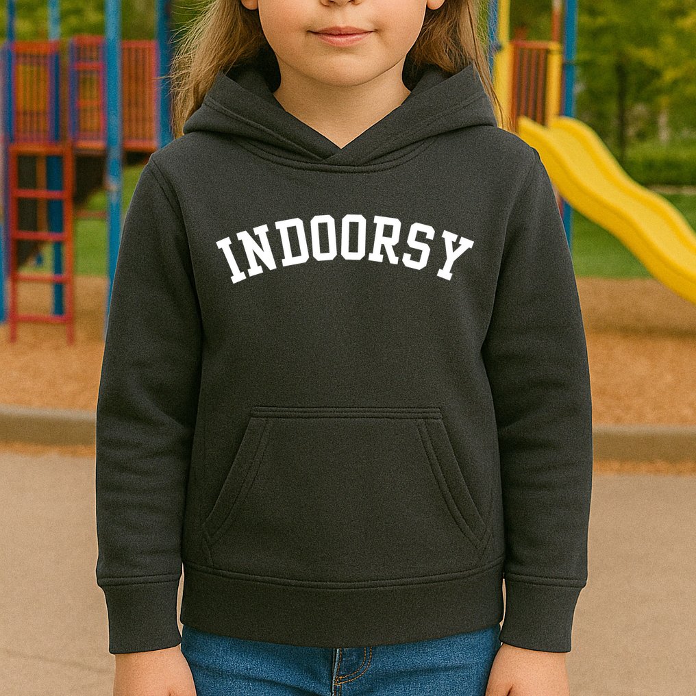Indoorsy Funny Kids Hoodie