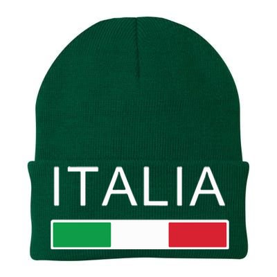 Italia Flag Italian Italy Italiano Family Heritage Knit Cap Winter Beanie