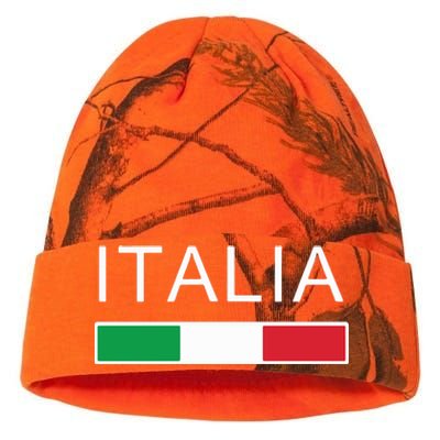 Italia Flag Italian Italy Italiano Family Heritage Kati Licensed 12" Camo Beanie