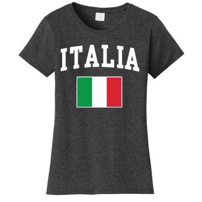 Italia Flag Italy Italian Italiano Family Men Women Kids Women's T-Shirt