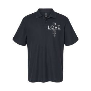 I Fell In Love With The Man Who Died For Me Softstyle Adult Sport Polo