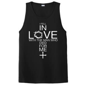 I Fell In Love With The Man Who Died For Me PosiCharge Competitor Tank