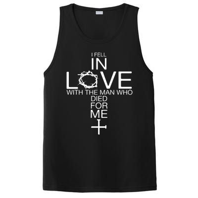 I Fell In Love With The Man Who Died For Me PosiCharge Competitor Tank