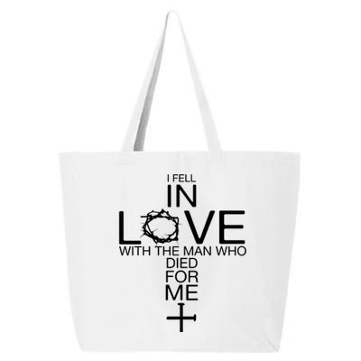 I Fell In Love With The Man Who Died For Me 25L Jumbo Tote