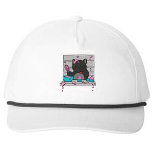 It's Fine I'm Fine Everything Is Fine Bakery Cat Lover Cool Gift Snapback Five-Panel Rope Hat