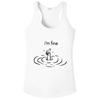 IM Fine Ladies PosiCharge Competitor Racerback Tank