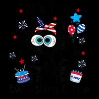 ItS Fine IM Fine Everything Is Fine Black Cat 4th Of July Gift Sustainable Bucket Hat