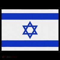 Israeli Flag Israel Jewish Symbol Star Of David Pride Israel 7-Panel Snapback Hat