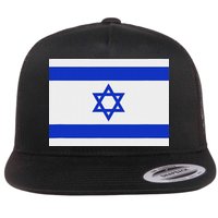 Israeli Flag Israel Jewish Symbol Star Of David Pride Israel Flatbill Hat