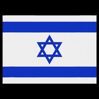 Israeli Flag Israel Jewish Symbol Star Of David Pride Israel Flatbill Hat