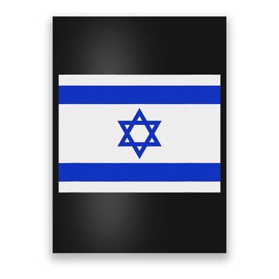 Israeli Flag Israel Jewish Symbol Star Of David Pride Israel Poster