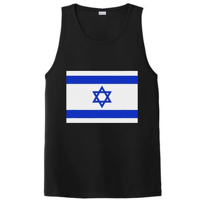 Israeli Flag Israel Jewish Symbol Star Of David Pride Israel PosiCharge Competitor Tank