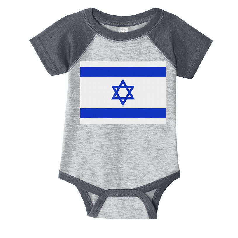 Israeli Flag Israel Jewish Symbol Star Of David Pride Israel Infant Baby Jersey Bodysuit