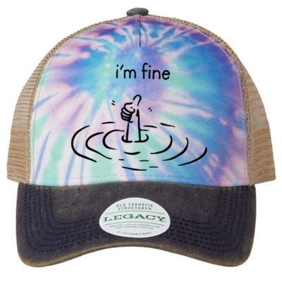 IM Fine Legacy Tie Dye Trucker Hat