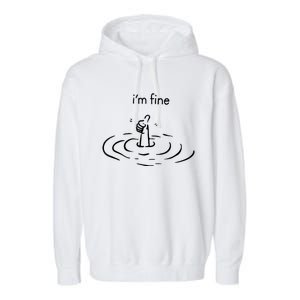 IM Fine Garment-Dyed Fleece Hoodie