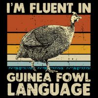 Im Fluent In Guinea Fowl Language Mousepad