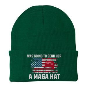 In Fact I Was Gonna Send Her A Maga Hat Knit Cap Winter Beanie