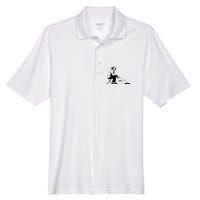 Ice Fishing Ice Fisher Men's Origin Performance Pique Polo