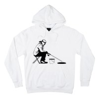 Ice Fishing Ice Fisher Hoodie