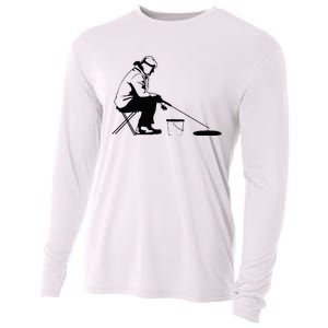 Ice Fishing Ice Fisher Cooling Performance Long Sleeve Crew