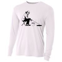 Ice Fishing Ice Fisher Cooling Performance Long Sleeve Crew